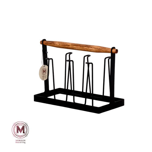 استند فلزی جا لیوانی رومیزی ملورین