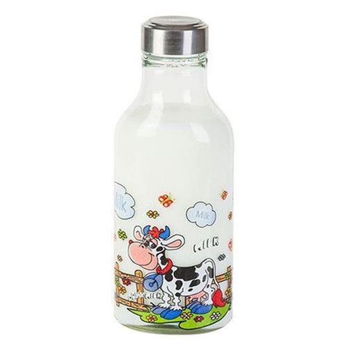 بطری شیر بیضی استیل زیباسازان