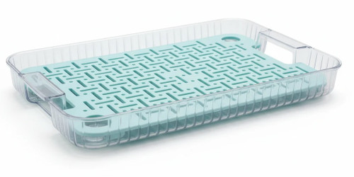 سینی دولایه چند منظوره دسته دار تامیلا جنس اکرولیک