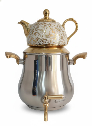 ست کتری قوری استیل Ellaro