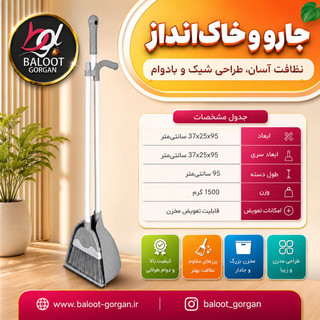 ست جارو و خاک انداز رویال
